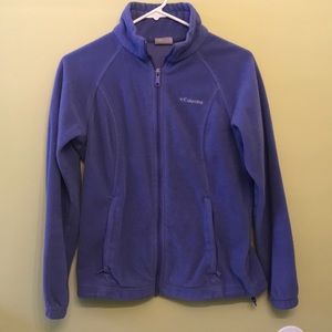 Light purple Columbia fleece jacket